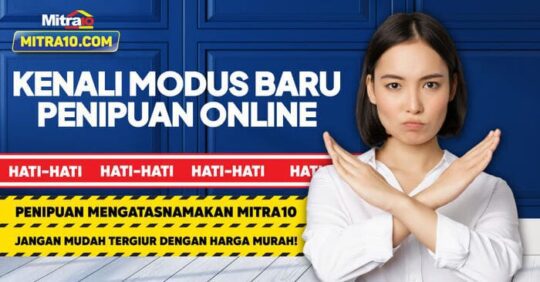 Modus Penipuan Mengatasnamakan Mitra10, Begini Cara Ceknya!