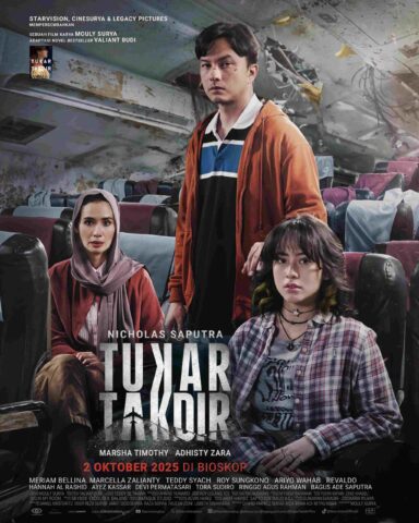 Nicholas Saputra Selamat dari Drama Petaka Pesawat di Trailer Tukar Takdir