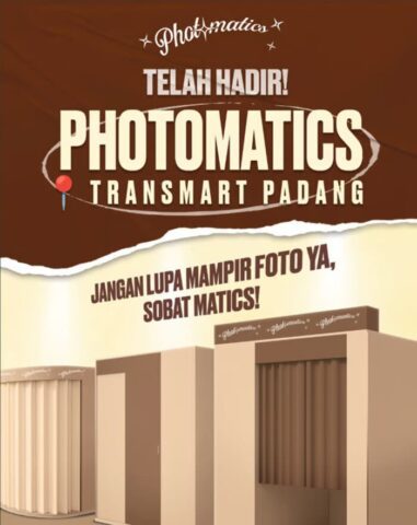Mulai Dari 30 Ribuan Aja, Photomatics Hadir di Transmart Padang, Yuk Coba Sekarang!