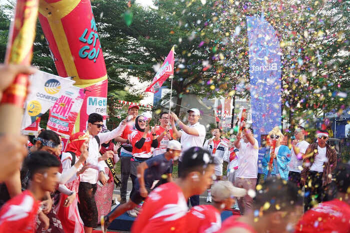 Semarakan HUT RI Ke-80 Seribu Peserta Sukseskan Run for Fun 5K