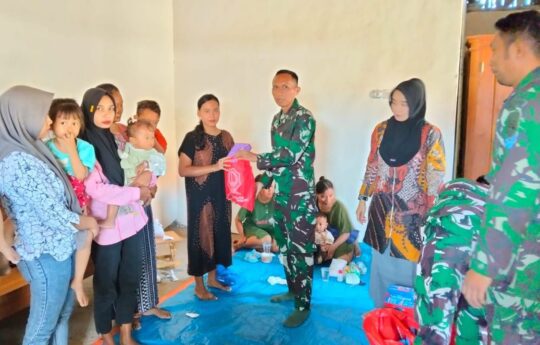 TMMD 125 Bojonegoro, Kolaborasi Bersama Turunkan Angka Stunting