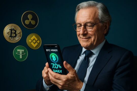While Billionaires Bet Big on Crypto’s Future, Smart Investors Are Locking In 7%+ Daily Yields with BTC Miner
