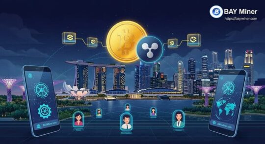 Crypto mining for everyone: BAY Miner brings BTC and XRP mining to mobile phone users around the world