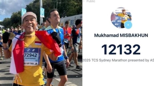 Saat Demo Berlangsung, Ketua Komisi XI DPR Misbakhun Dikabarkan Ikuti Lari Sydney Marathon