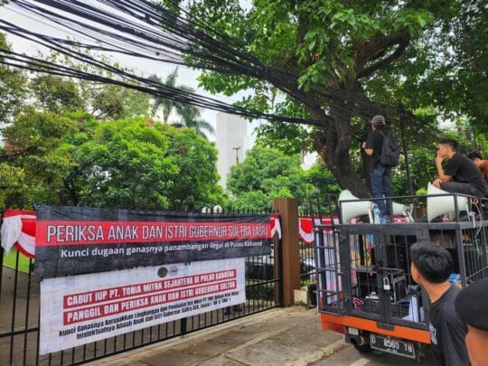 Gelar Aksi di DPP Gerindra, HP21Nusantara Desak Sejumlah Kader Ditindak Atas Dugaan Tambang Ilegal