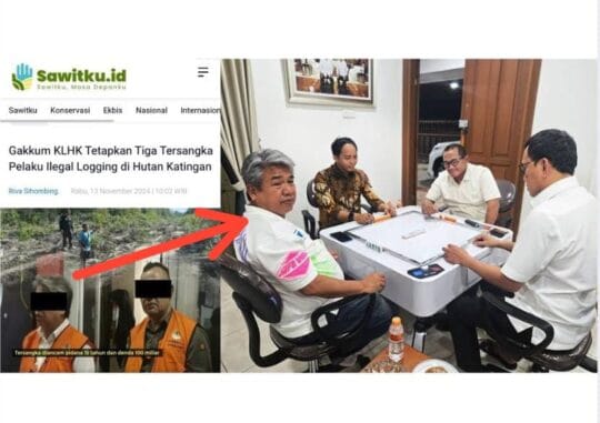 Beredar Foto Menhut Raja Juli Antoni Main Domino Bersama Tersangka Pembalakan Liar