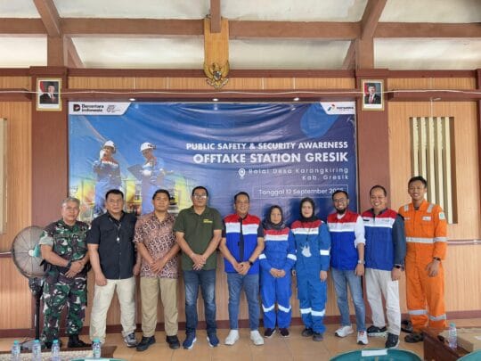PGN SOR III Tingkatkan Kesadaran Warga Desa Karangkiting Gresik tentang Pentingnya Keamanan dan Keselamatan Infrastruktur Gas Bumi