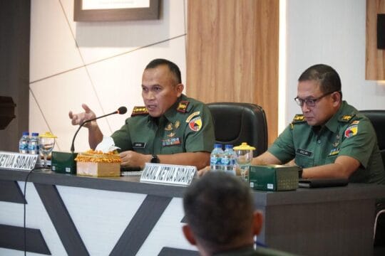 Danrem 081/DSJ: Kenaikan Pangkat Adalah Penghargaan atas Dedikasi Prajurit