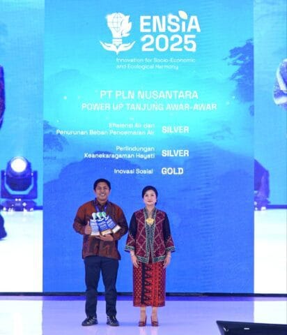 PT. PLN Nusantara Power Tanjung Awar-awar Borong 3 Kategori Penghargaan Dalam Ajang ENSIA 2025