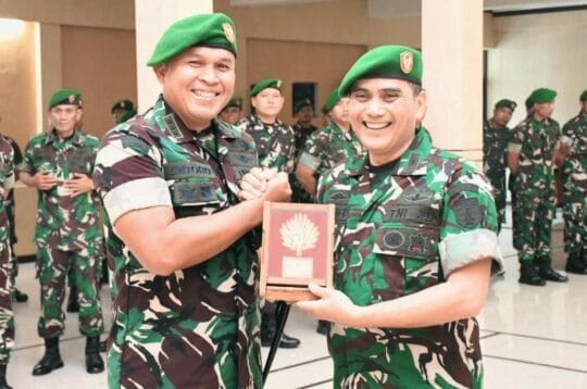 Kenang Dedikasi dan Prestasi, Korem 081/DSJ Lepas Letkol Luthfi dengan Rasa bangga