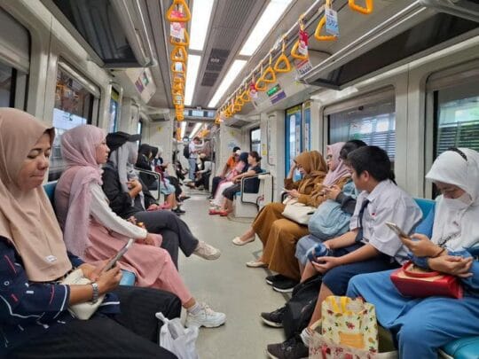 LRT Sumsel Terus Tingkatkan Pelayanan Dukung Mobilitas Masyarakat Palembang