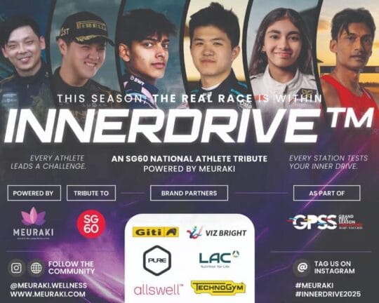 MEURAKI Unveils INNERDRIVE™: The Performance Circuit Arriving Amid Grand Prix Season Singapore (GPSS) 2025