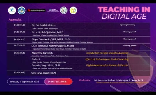 Seminar “Teaching in Digital Age” Sukses Digelar:  Pembelajaran Aman, Cerdas, dan Inovatif