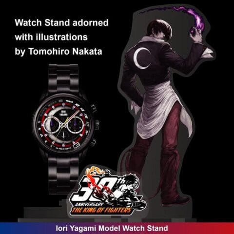 The hit fighting game series ‘The King of Fighters’ celebrates 30 years with a limited edition chronograph watch