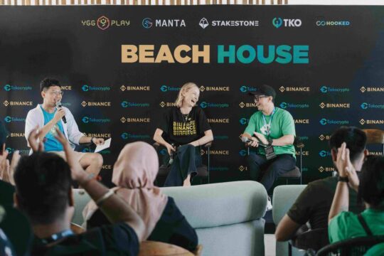 Tokocrypto x Binance Beach House Draws Over 2,500 at Coinfest Asia 2025