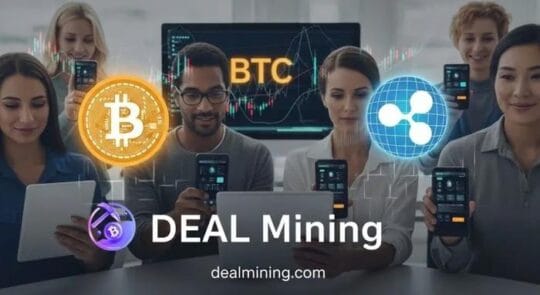 XRP and BTC Investors Turn to DEAL Mining Cloud Contracts for Daily Crypto Income