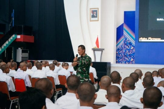 Ceramah di PPI Madiun, Mayor Timbul Dorong Penerapan Nilai-Nilai Kebangsaan