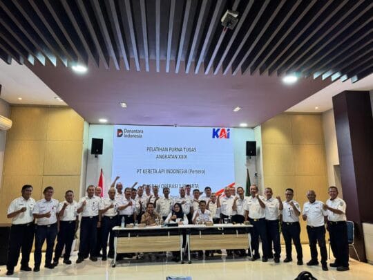 KAI Daop 1 Peduli, Bekali Pekerja Jelang Purna Tugas dengan Keterampilan Wirausaha