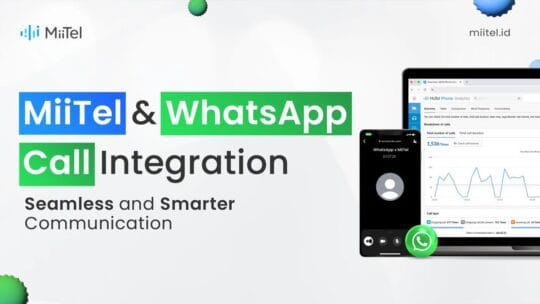 Kini Incoming Call dari WhatsApp Business Bisa Otomatis Direkam dengan MiiTel