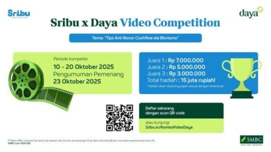 Kompetisi Video Reels Resmi Dibuka, Sribu Beri Hadiah Rp15 Juta
