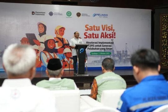 Pelindo Terapkan CSMS untuk Perkuat Budaya Keselamatan Kerja di Pelabuhan