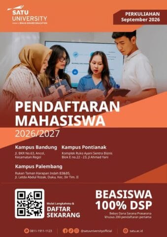 Penerimaan Mahasiswa Baru SATU UNIVERSITY: Panduan Lengkap untuk Calon Pendaftar