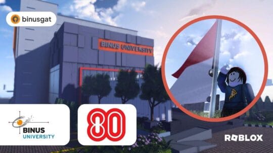 Program Game Application and Technology BINUS UNIVERSITY Bawakan Semangat Nasionalisme ke Dunia Roblox