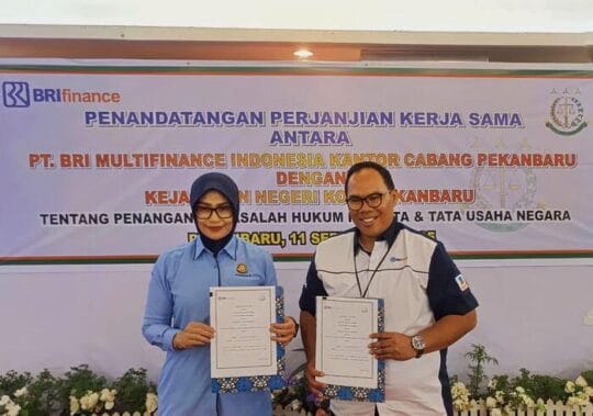 Wujudkan Komitmen Tata Kelola Berintegritas, BRI Finance Gandeng Kejari Pekanbaru