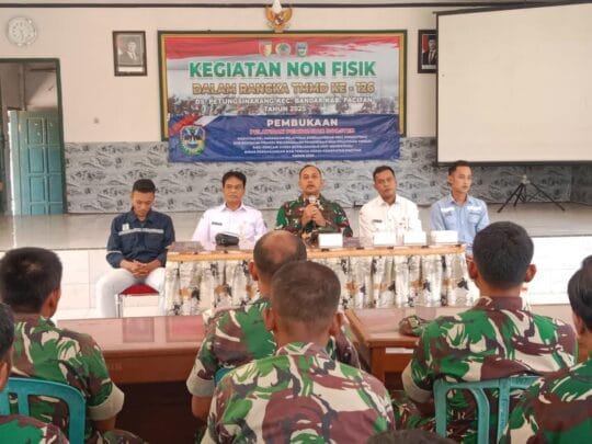 TMMD 126 Kodim Pacitan Menggelar Program Non-Fisik