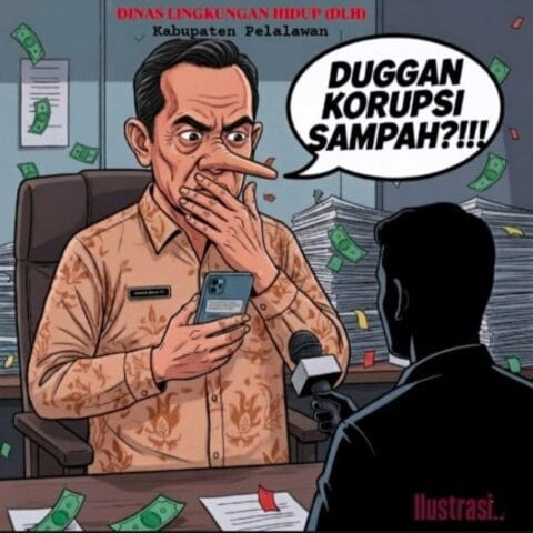 Dibidik Kejaksaan, Kadin LH Pelalawan Enggan Berikan Konfirmasi Dugaan Kasus Korupsi Operasional Pengelolaan Sampah