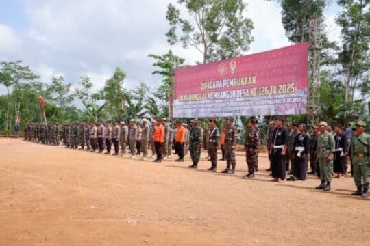 TMMD ke-126 di Wilayah Kodim Pacitan Resmi di Buka