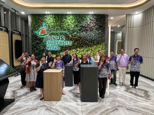 BINUS @Medan Bangun Jembatan Pendidikan Global Bersama Nanyang Polytechnic Lewat Konsulat Jenderal Singapura