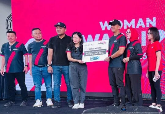 BRI Branch Office Veteran Region 6/Jakarta 1 Dukung Women Warrior Run 2025