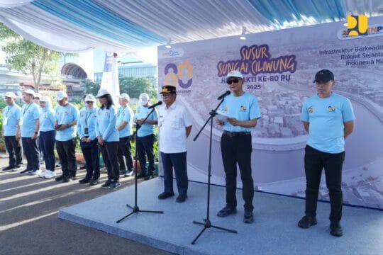 Bersih-bersih Sungai Ciliwung, Menteri PU Dody Hanggodo Dorong Kolaborasi Tata Kelola Sumber Daya Air