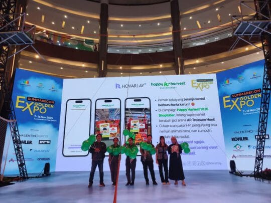 HOVARLAY Transformasikan Aktivasi Brand Lewat AR di Summarecon Golden Expo 2025