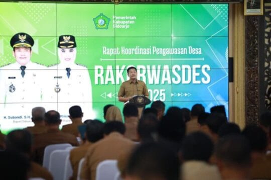 Rakorwasdes 2025, Bupati Subandi Apresiasi 10 Desa Dengan Tata Kelola Desa Sangat Memadai
