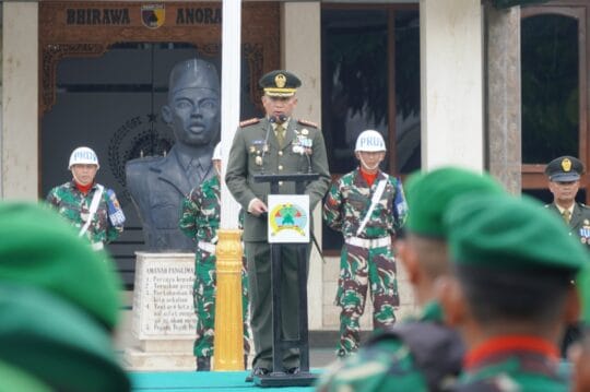 Danrem Untoro Ajak Prajuritnya Teladani Nilai-Nilai Kepahlawan