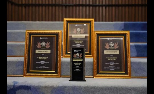 Konsisten Tingkatkan Kualitas Komunikasi, WSBP Raih Empat Penghargaan di IABC Indonesia Awards 2025