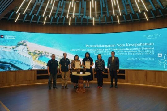 PTPN III dan HIN Perkuat Sinergi BUMN untuk Akomodasi dan Layanan MICE