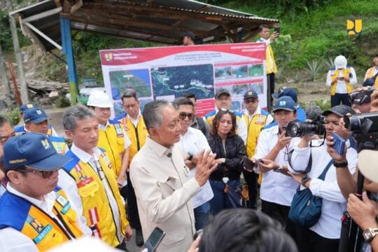 Kementerian PU Percepat Penanganan Longsor di Ruas Medan–Berastagi, Target Tuntas Desember 2025