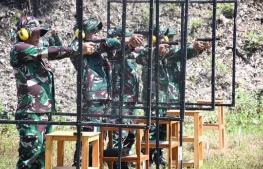 Latihan Menembak, Danrem Untoro Singgung Indikator Keberhasilan