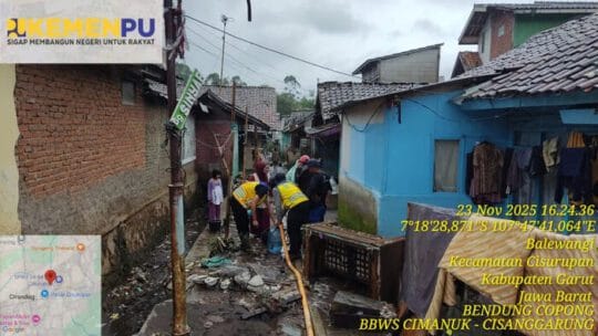 Tanggap Darurat Banjir Garut, Kementerian PU Kerahkan Alat Berat dan Personel