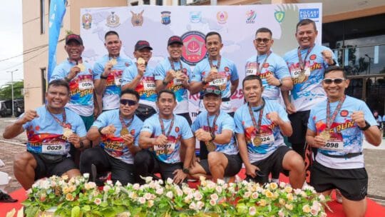 Trisula Heroes Run 2025 Sukses Digelar di Mimika, Kogabwilhan III Ajak Warga Papua Perkuat Persatuan