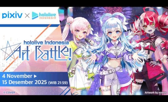 pixiv × hololive Indonesia Gelar “hololive Indonesia Art Battle!