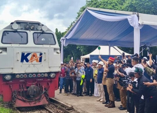 KAI Daop 1 Jakarta Dukung Penguatan Konektivitas dan Integrasi Angkutan Barang Nasional