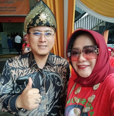R.A. Aisyah SE., MM. Suarakan Perjuangan Ratu Sinuhun Lewat Orasi dan Puisi di STISIPOL Candradimuka Palembang