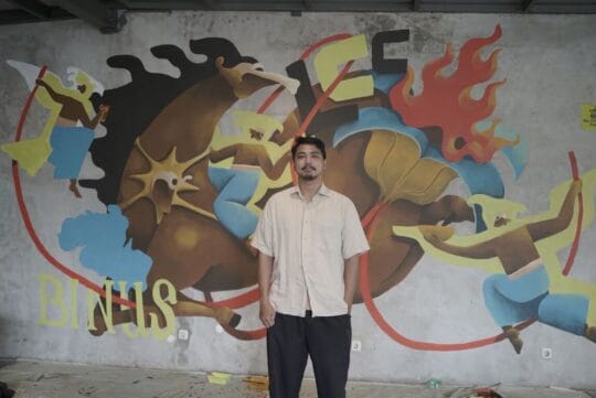 Alumni BINUS School of Design Ciptakan Mural ‘Agni Maitri’ Sebagai Simbol Kebersamaan