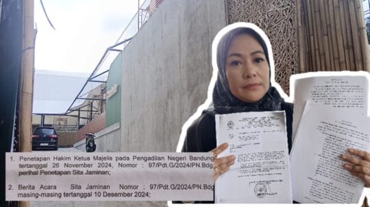 Astrid Pertiwi Kecewa, Objek Sita Jaminan Malah Dibangun Lapangan Padel