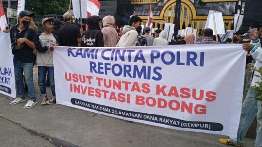 GEMPUR Desak Segera Proses Hukum Pelaku Investasi Bodong 362 Milyar