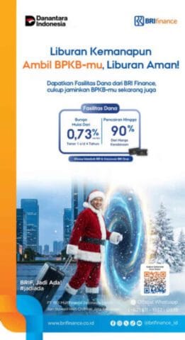 Jingle Bell, Jingle Deal! BRI Finance Hadirkan Program Dana Spesial Liburan Akhir Tahun